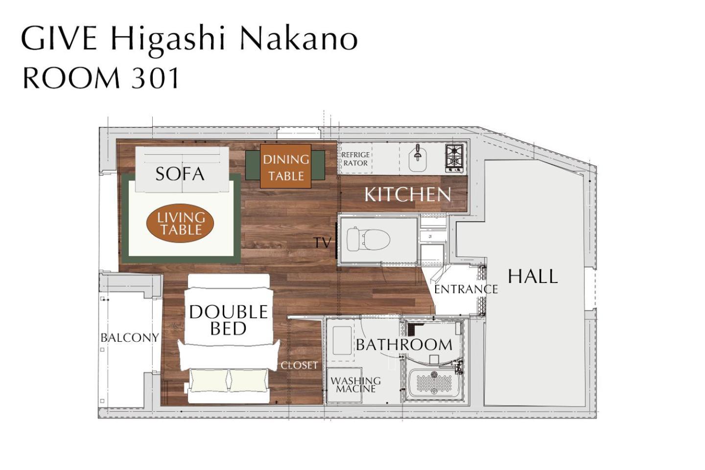 Give Higashi Nakano Tokyo Esterno foto